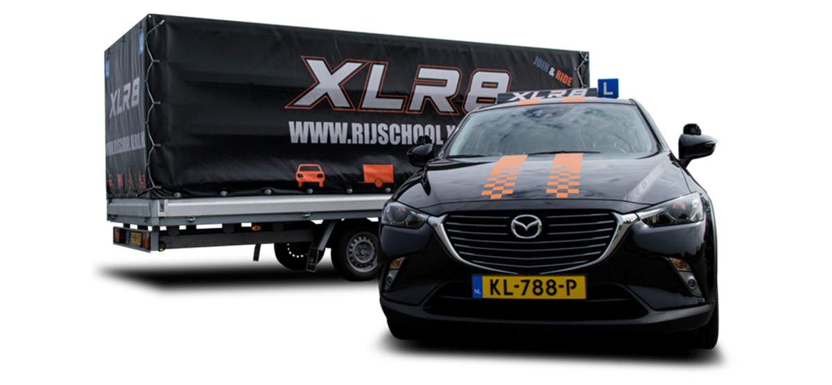 Rijschool XLR8 Goes Aanhangwagen rijbewijs